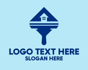 Squeegee - House Squeegee Cleaning logo design