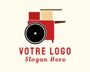 Noodle Food Cart Logo