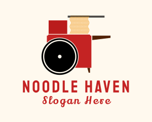 Noodle - Noodle Food Cart logo design