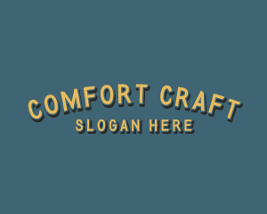 Rustic Brush Craft logo design