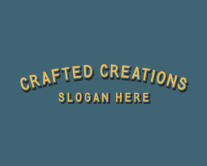 Rustic Brush Craft logo design