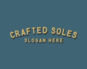 Rustic Brush Craft logo design