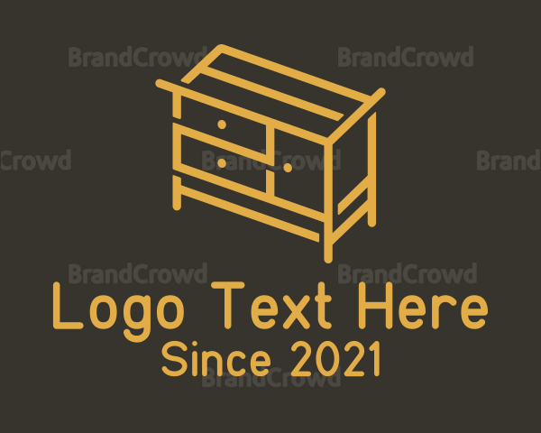 Drawer Dresser Furniture Logo