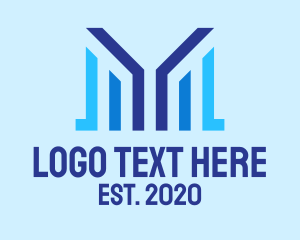 Letter M - Modern Letter M logo design