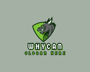 Dragon Esport Shield Logo