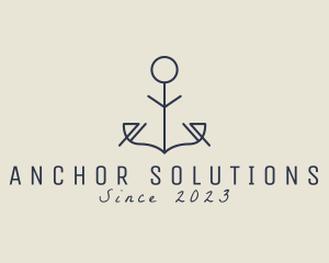 Anchor - Anchor Marine Academy logo design