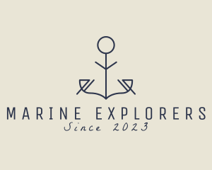 Anchor Marine Academy  logo design