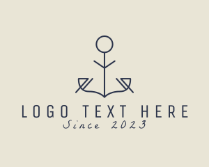 Voyage - Anchor Marine Academy logo design