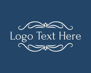 Shop - Elegant Ornate Decoration logo design