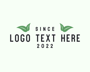 Holistic - Eco Leaf Business logo design