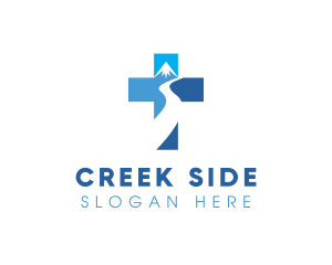 Mountain Creek Cross logo design