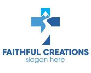 Faith - Mountain River Chapel logo design