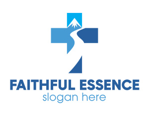 Faith - Mountain River Chapel logo design