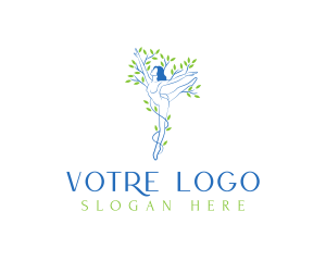 Nude - Nude Female Tree logo design