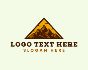 Travel - Mountain Peak Outdoor logo design