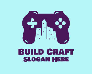 Building Game Controller logo design