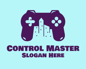 Controller - Building Game Controller logo design