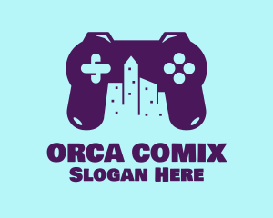 Console - Building Game Controller logo design