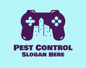 Building Game Controller logo design