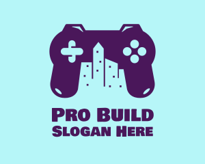 Building Game Controller logo design