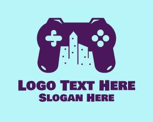 Playstation - Building Game Controller logo design