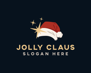 Santa Claus Hat Costume logo design