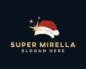 Holiday - Santa Claus Hat Costume logo design