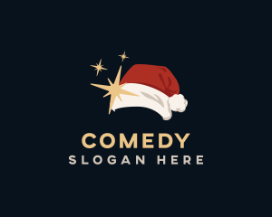 Santa Claus Hat - Santa Claus Hat Costume logo design