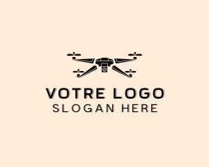 Aerial Drone Camera Logo