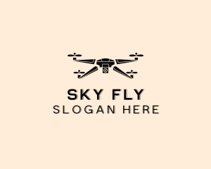 Aerial Drone Camera logo design