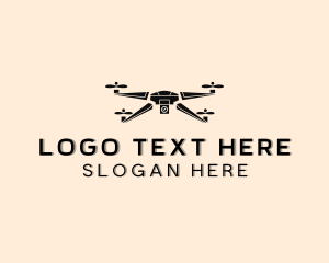 Aerial Drone Camera Logo