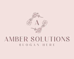 Florist Flower Gardening logo design