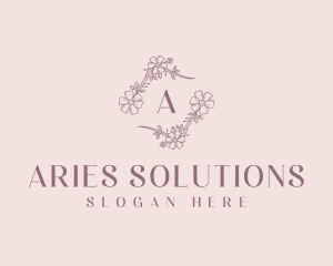 Florist Flower Gardening logo design