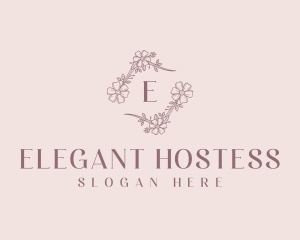 Florist Flower Gardening logo design