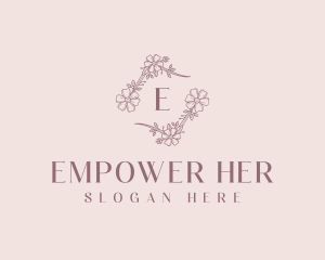 Florist Flower Gardening logo design