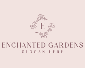 Florist Flower Gardening logo design