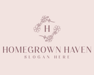 Florist Flower Gardening logo design