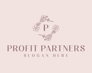 Florist Flower Gardening logo design