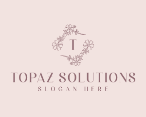 Florist Flower Gardening logo design