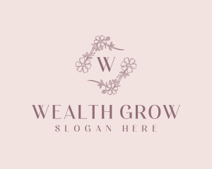 Florist Flower Gardening logo design