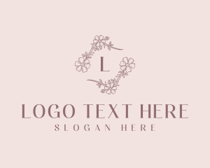 Wedding - Florist Flower Gardening logo design