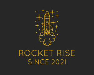 Vape Pen Rocket logo design