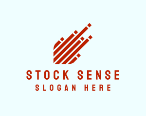 Stocks - Arrow Stock Investment logo design