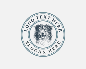 Pet Dog Veterinarian logo design