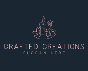 Artisanal - Artisanal Handmade Candle logo design