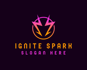Spark - Lightning Bolt Spark logo design