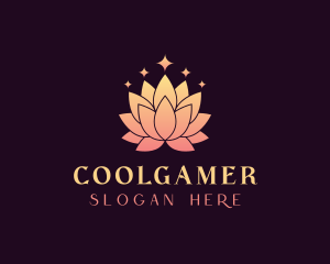 Elegant Lotus Flower Logo