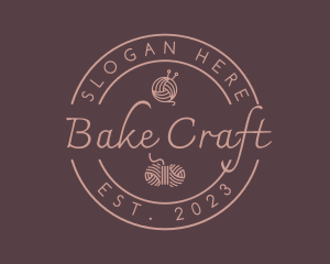 Elegant Handcraft Yarn logo design