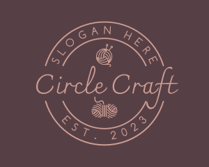 Elegant Handcraft Yarn logo design