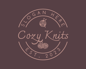 Elegant Handcraft Yarn logo design